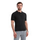 Men's black polo shirt Azir V1 OM-POSS-0143 - T-shirt Men's black polo shirt Azir V1 OM-POSS-0143