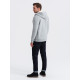 Light grey men's jumper Kasper V2 OM-SSZP-0186 - Men's Sweaters| Sweaters online Light grey men's jumper Kasper V2 OM-SSZP-0186