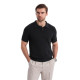Vīriešu melns polo krekls Swing V5 OM-POSS-0117 - T-krekls Vīriešu melns polo krekls Swing V5 OM-POSS-0117