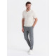 Vīriešu balts polo krekls Swing V4 OM-POSS-0117 - T-krekls Vīriešu balts polo krekls Swing V4 OM-POSS-0117