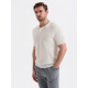 Vīriešu balts polo krekls Swing V4 OM-POSS-0117 - T-krekls Vīriešu balts polo krekls Swing V4 OM-POSS-0117