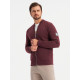 Men's burgundy jumper Korn V13 OM-SSZP-0215 - For men Men's burgundy jumper Korn V13 OM-SSZP-0215