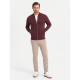 Men's burgundy jumper Korn V13 OM-SSZP-0215 - For men Men's burgundy jumper Korn V13 OM-SSZP-0215