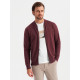Men's burgundy jumper Korn V13 OM-SSZP-0215 - For men Men's burgundy jumper Korn V13 OM-SSZP-0215
