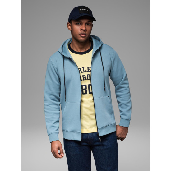 Men's blue jumper Adal V4 OM-SSZP-0213 - Men's Sweaters| Sweaters online Men's blue jumper Adal V4 OM-SSZP-0213