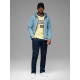 Men's blue jumper Adal V4 OM-SSZP-0213 - Men's Sweaters| Sweaters online Men's blue jumper Adal V4 OM-SSZP-0213