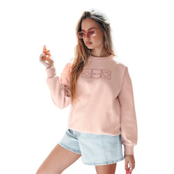 Sieviešu rozā džemperis Easy Sieviešu rozā džemperis Easy