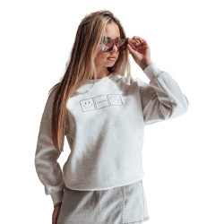 Sieviešu pelēks džemperis Easy Sieviešu pelēks džemperis Easy