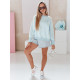 Women's light blue jumper Love BY1519 - Jumpers Women's light blue jumper Love BY1519