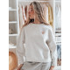 Women's grey jumper Love BY1518 - Jumpers Women's grey jumper Love BY1518