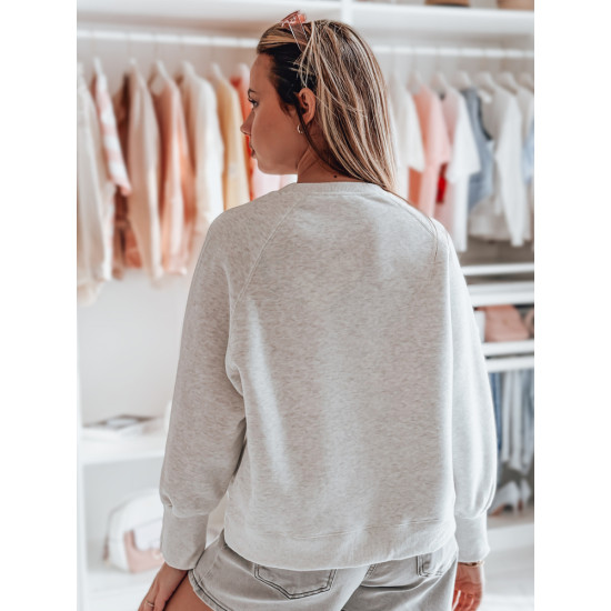 Women's grey jumper Love BY1518 - Jumpers Women's grey jumper Love BY1518