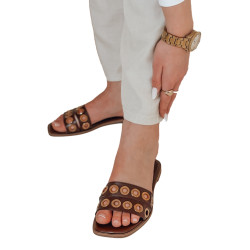 Sieviešu brūnas čības Stelsan Sieviešu brūnas čības Stelsan