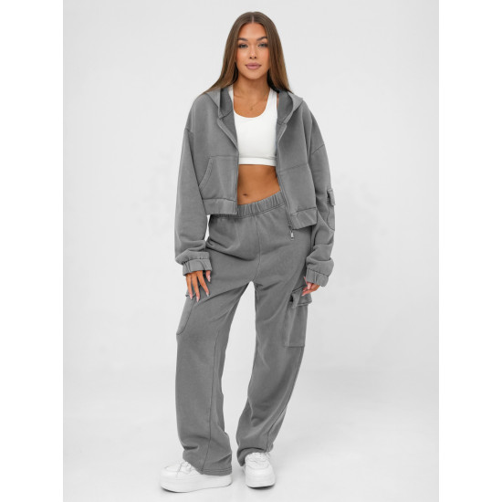 Women's set in grey Sara JS/M60051AB - For women Women's set in grey Sara JS/M60051AB