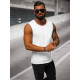 Balts vīriešu krekliņš bez piedurknēm Look JS/99001 - T-krekls Balts vīriešu krekliņš bez piedurknēm Look JS/99001