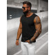 Melns vīriešu krekliņš bez piedurknēm Look JS/99001 - T-krekls Melns vīriešu krekliņš bez piedurknēm Look JS/99001