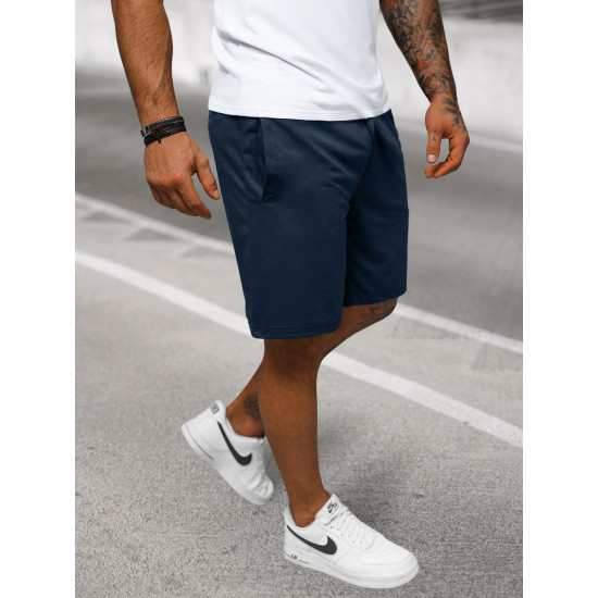 Tumši zili vīriešu sporta šorti Saravi JS/8K100/25 - Īsfilmas | Tilti Tumši zili vīriešu sporta šorti Saravi JS/8K100/25
