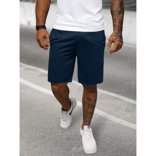 Tumši zili vīriešu sporta šorti Saravi JS/8K100/25 - Īsfilmas | Tilti Tumši zili vīriešu sporta šorti Saravi JS/8K100/25