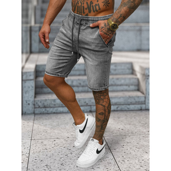 Vīriešu pelēkie šorti Andri NB/MP0314GC - Vīriešiem Vīriešu pelēkie šorti Andri NB/MP0314GC