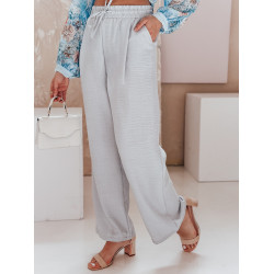 Sieviešu platās bikses pelēkas Milin