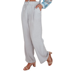 Sieviešu platās bikses pelēkas Milin