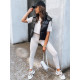 Melna spīdīga veste Osin TY3706 - Rīcība Melna spīdīga veste Osin TY3706