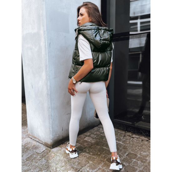 Zaļa spīdīga veste Osin TY3704 - Sievietēm Zaļa spīdīga veste Osin TY3704