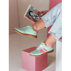 Women's green casual shoes Niti