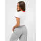 Sieviešu balts t-krekls Strawberry JS/R62639 - T-krekls Sieviešu balts t-krekls Strawberry JS/R62639