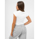 Women's white T-shirt Cherry JS/R62744 - T-shirt Women's white T-shirt Cherry JS/R62744