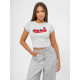 Sieviešu pelēks T-krekls Cherry JS/R62744 - T-krekls Sieviešu pelēks T-krekls Cherry JS/R62744