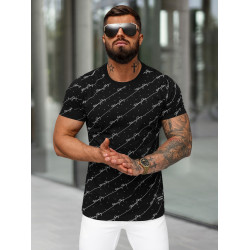 Vīriešu melns t-krekls Stary