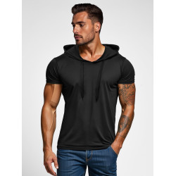 Melns vīriešu T-krekls Remer