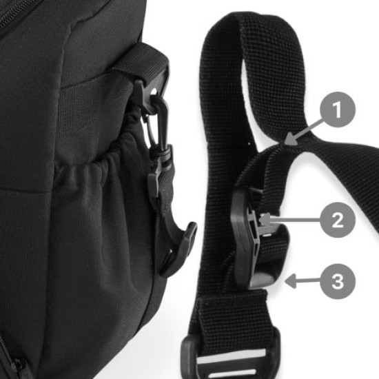 Bērnu ratiņi Black Bag Baby ZG939 - Aksesuāri sievietēm Bērnu ratiņi Black Bag Baby ZG939
