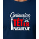 Tumši zils labākais tētis pasaulē T-krekls (balts) PK4007 - Piezīmes vīriešiem Tumši zils labākais tētis pasaulē T-krekls (balts) PK4007