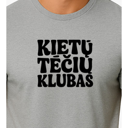 Vīriešu pelēks T-krekls Cool Dad (melns) PK4004