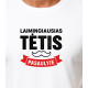 Balts Happy Daddy T-krekls (melns) PK4006 - Piezīmes vīriešiem Balts Happy Daddy T-krekls (melns) PK4006