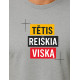 Gaiši pelēks T-krekls Tētis nozīmē visu PK4008 - Piezīmes vīriešiem Gaiši pelēks T-krekls Tētis nozīmē visu PK4008