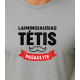Pelēks Happy Daddy T-krekls (melns) PK4006 - Piezīmes vīriešiem Pelēks Happy Daddy T-krekls (melns) PK4006
