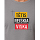 Pelēks T-krekls Tētis nozīmē visu PK4008 - Piezīmes vīriešiem Pelēks T-krekls Tētis nozīmē visu PK4008