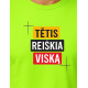 Neon green T-shirt Dad means everything PK4008 - Notes for men Neon green T-shirt Dad means everything PK4008