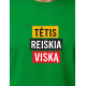 Zaļais T-krekls Tētis nozīmē visu PK4008