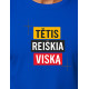 Zils T-krekls Tētis nozīmē visu PK4008 - Piezīmes vīriešiem Zils T-krekls Tētis nozīmē visu PK4008