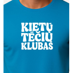 Vīriešu zils T-krekls Cool Dad (balts)