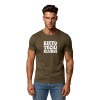 Vīriešu haki krāsas T-krekls Cool Dad (balts) PK4004