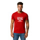 Sarkans Happy Daddy T-krekls (balts) PK4006 - Piezīmes vīriešiem Sarkans Happy Daddy T-krekls (balts) PK4006