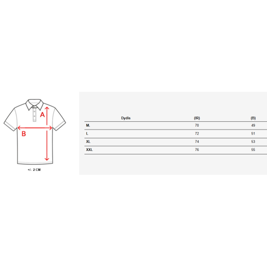 Vīriešu balts polo krekliņš ar logo Emblēma PX0627 - T-krekls Vīriešu balts polo krekliņš ar logo Emblēma PX0627