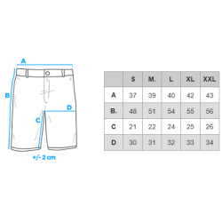 Vīriešu gaiši zili džinsu šorti Braco