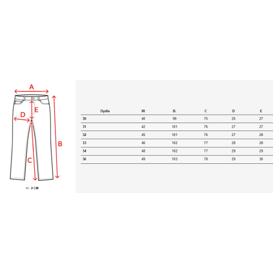 Elegantas vīriešu bikses gaiši pelēkā krāsā Rad UX4291 - Bikses Elegantas vīriešu bikses gaiši pelēkā krāsā Rad UX4291
