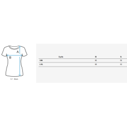 Sieviešu melns T-krekls Classy Sieviešu melns T-krekls Classy