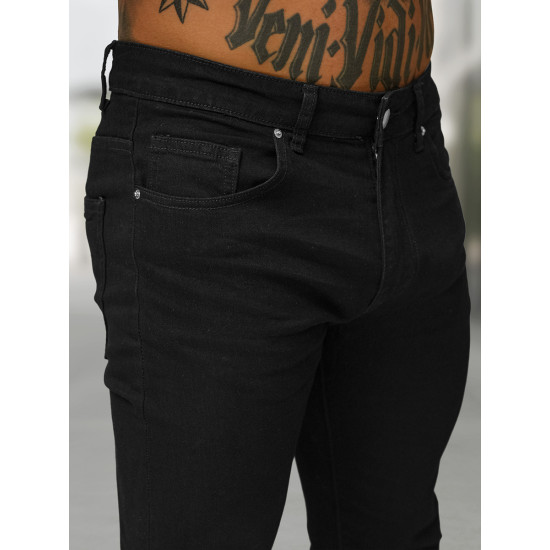 Vīriešu melni džinsi Novak BL/JK885